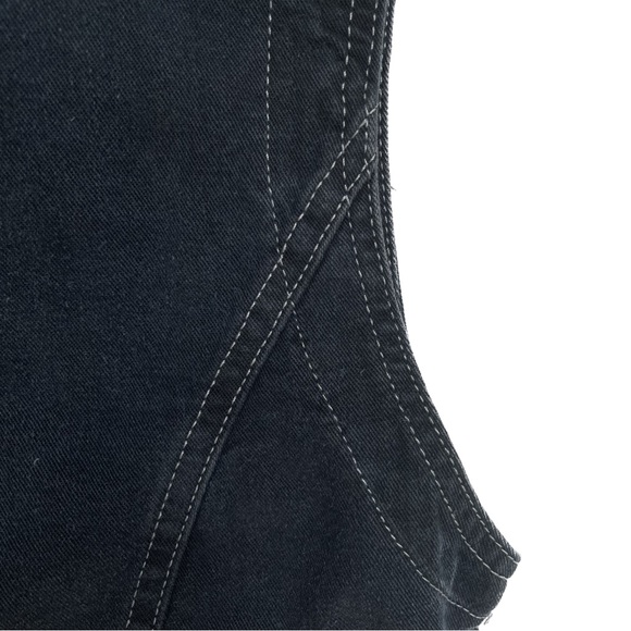 Lee Navy Button Down Vest - Picture 4 of 5